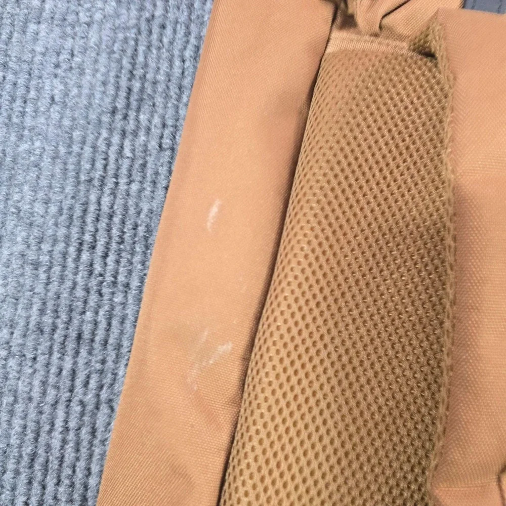 Herschel Backpack Brown Canvas Little America Bag Laptop Compartment Adjustable